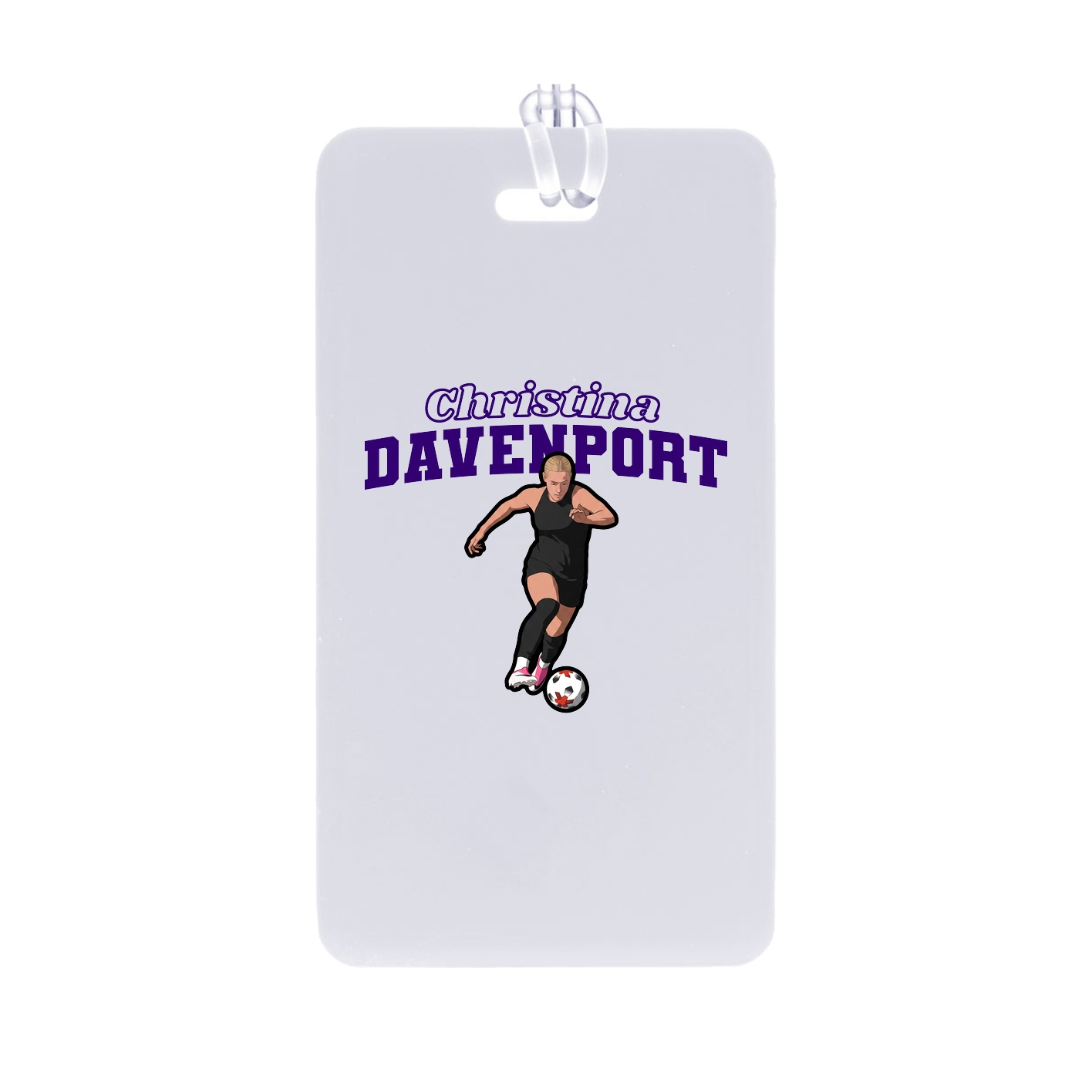 Bag Tag — Name Arch in Classic
