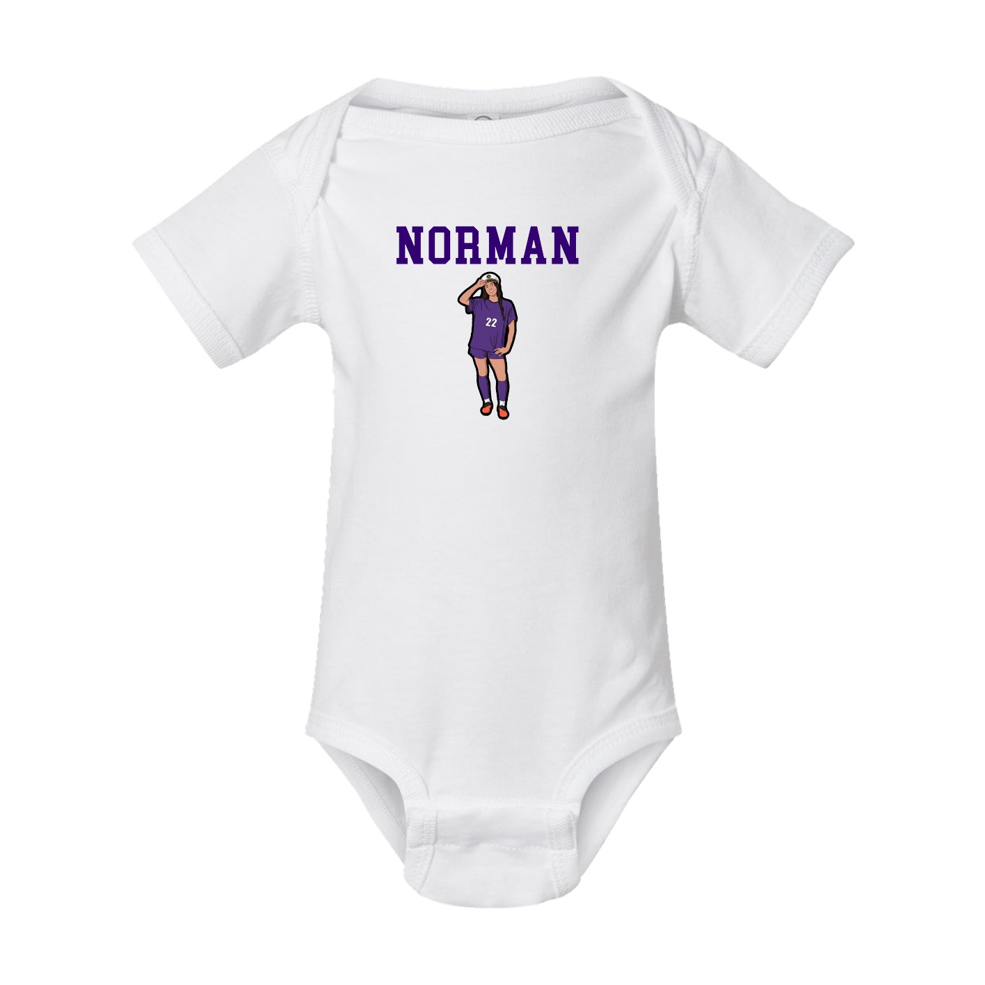 Baby Onesie — Shirsey in White