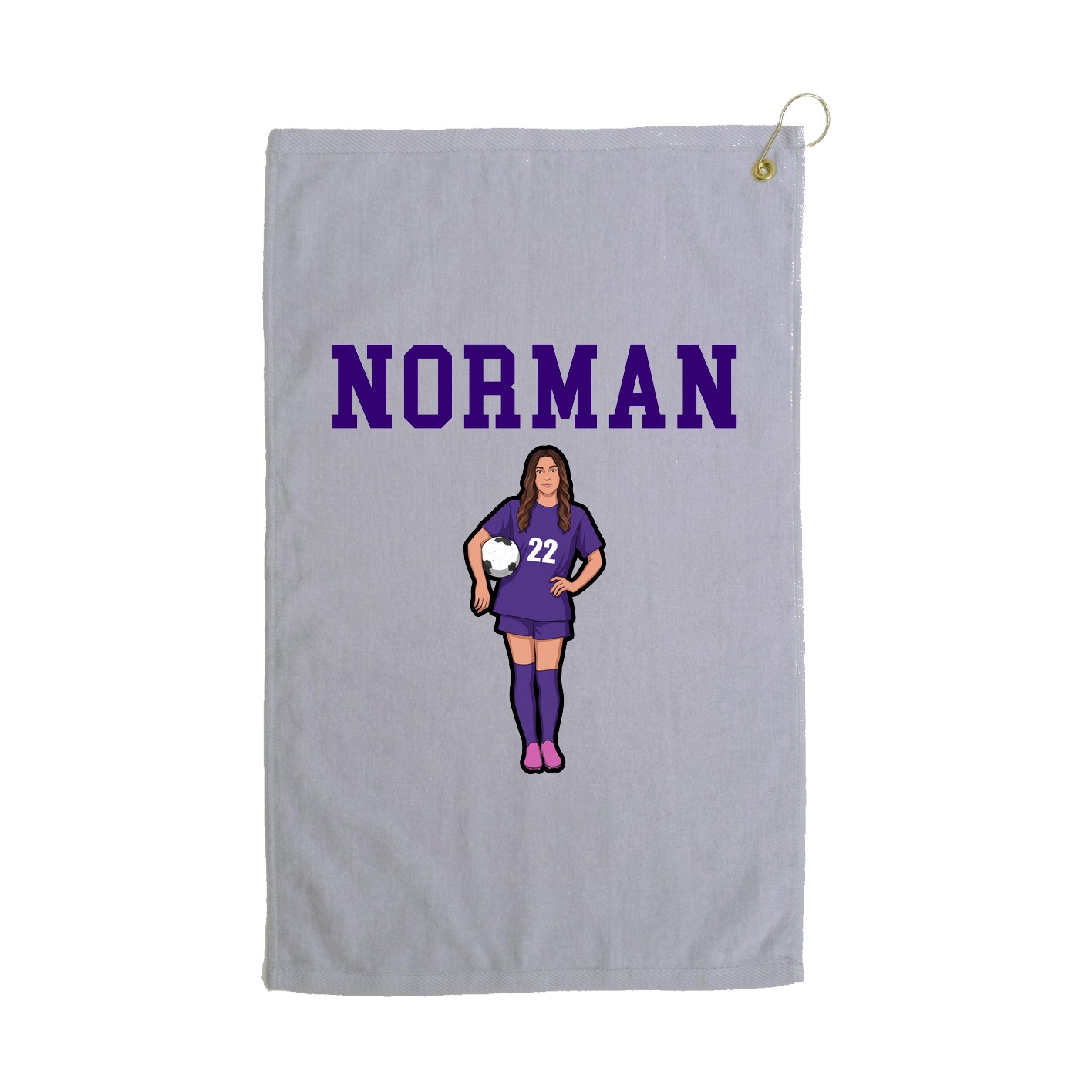 Golf Towel — Shirsey in Grey