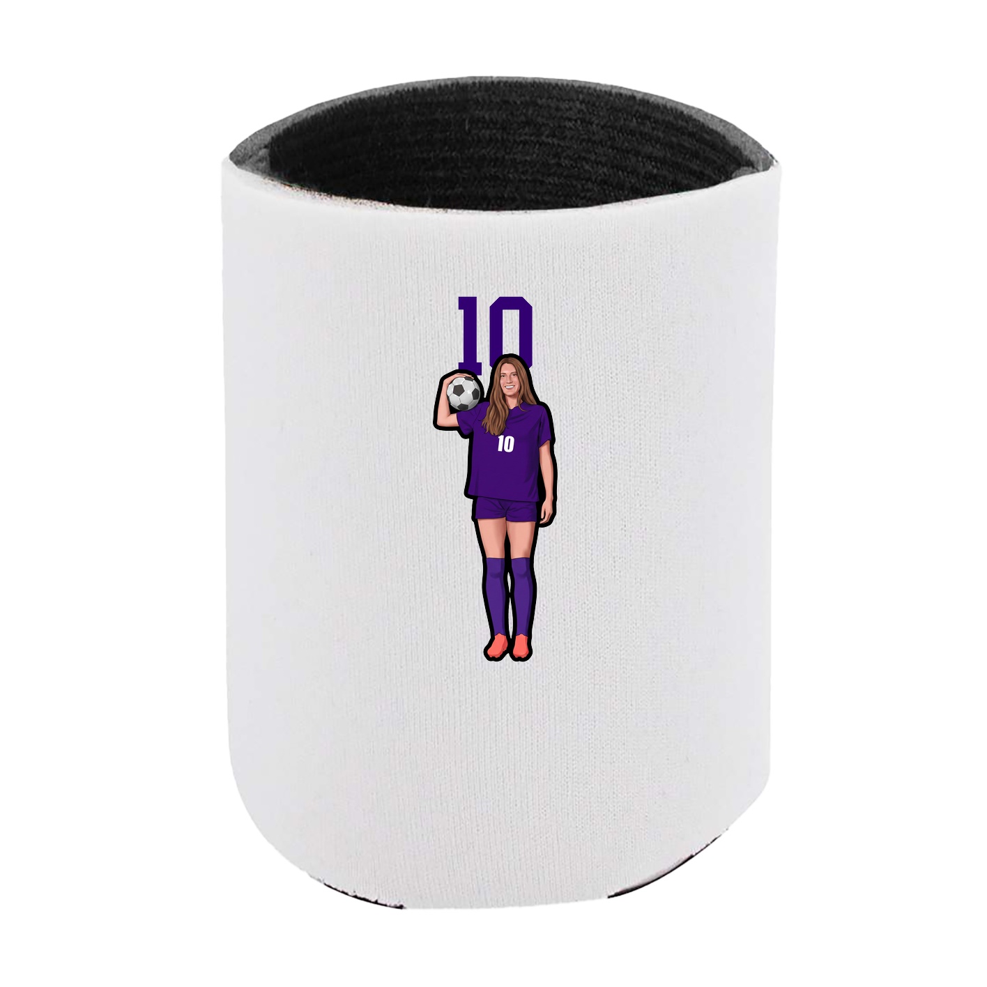 Can Holder — Number Top in White