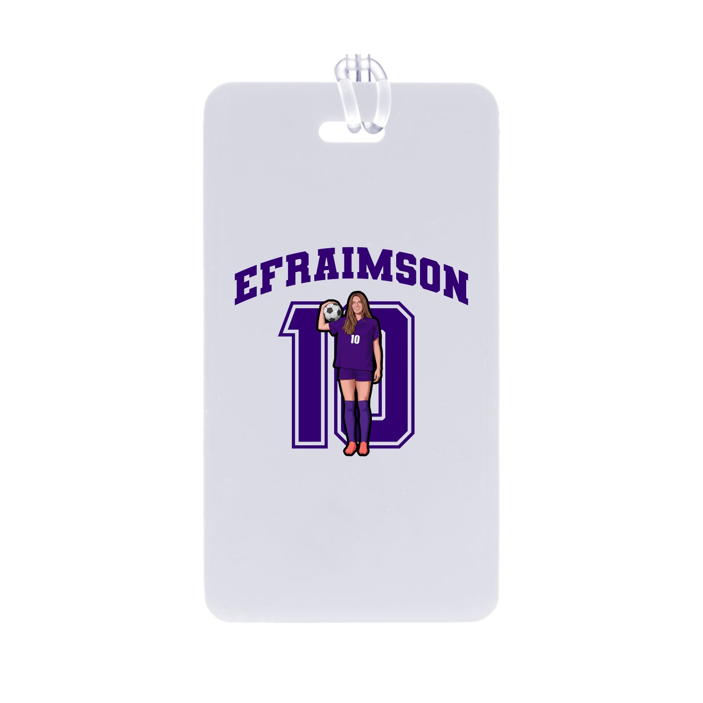 Bag Tag — Number in Classic
