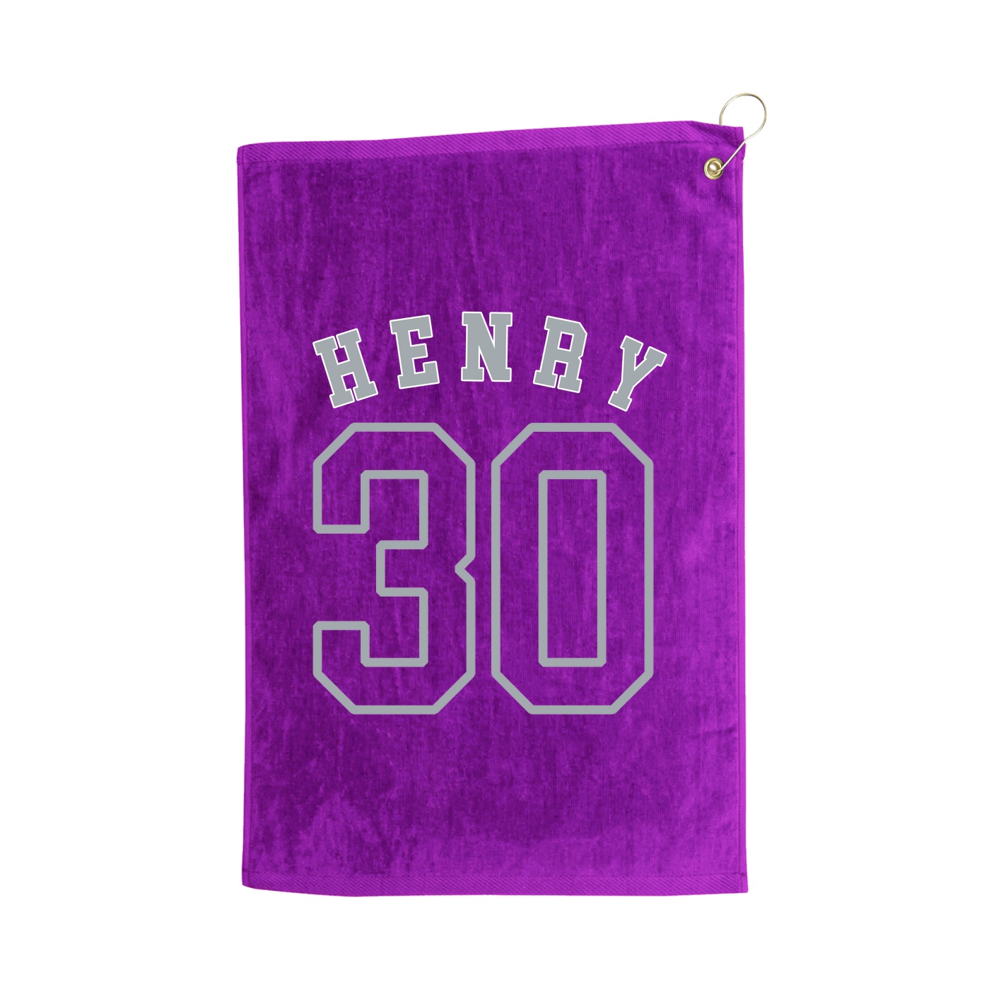 Golf Towel — Shirsey Arch in Purple