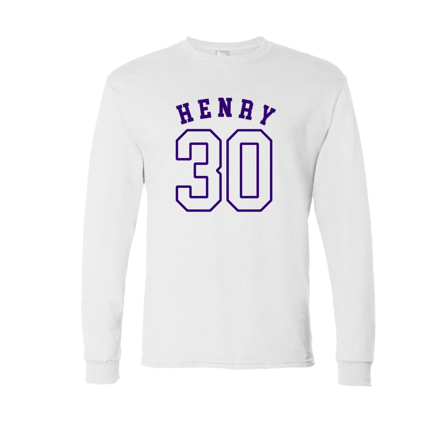 Long Sleeve Tee — Shirsey Arch in White
