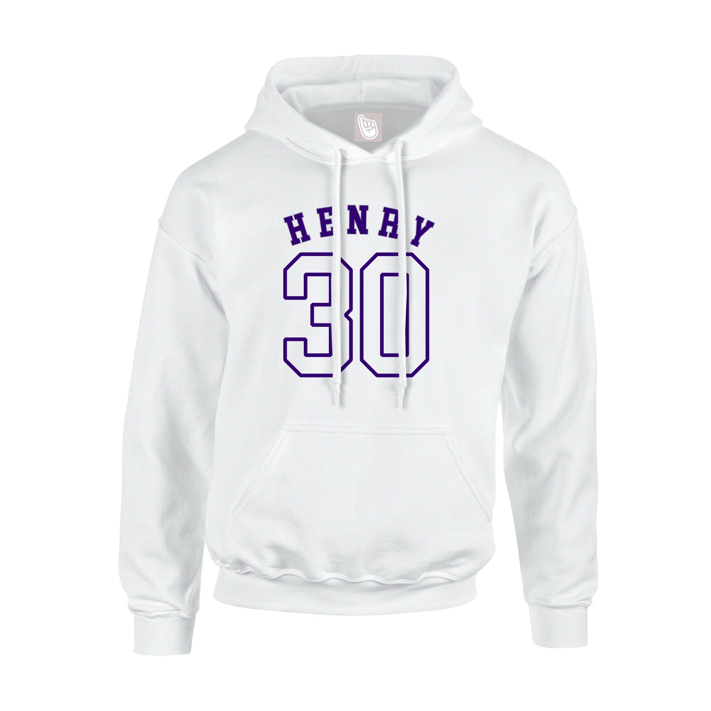 Hoodie — Shirsey Arch in White