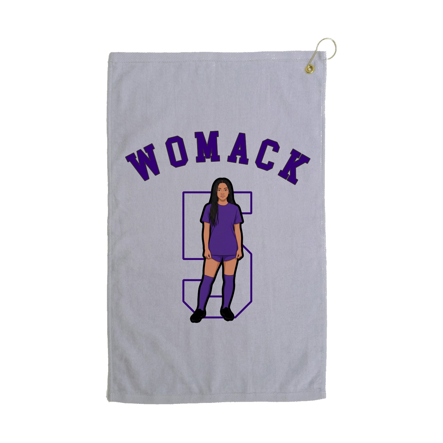 Golf Towel — Shirsey Arch in Grey