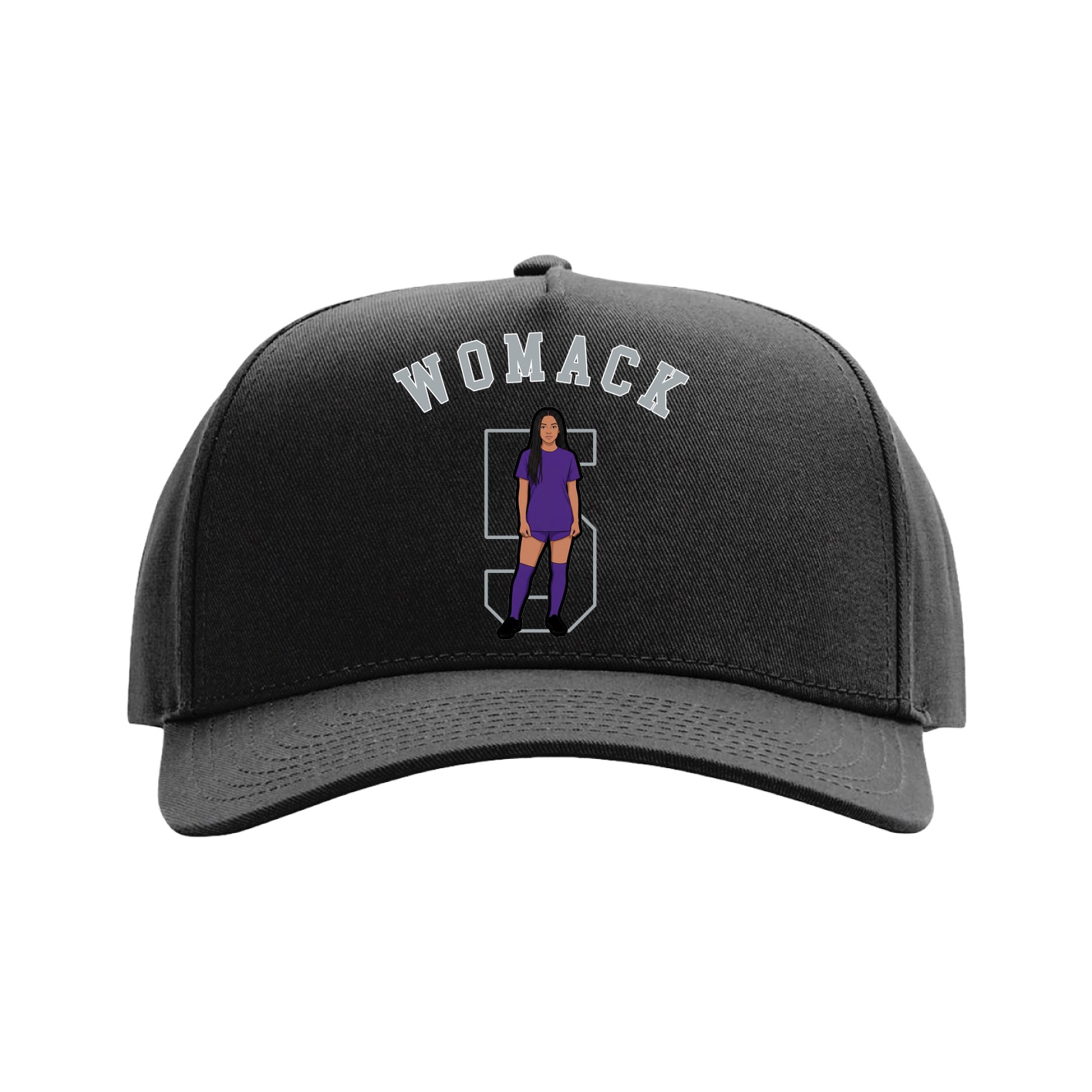 Full Fabric Five-Panel Champ Cap