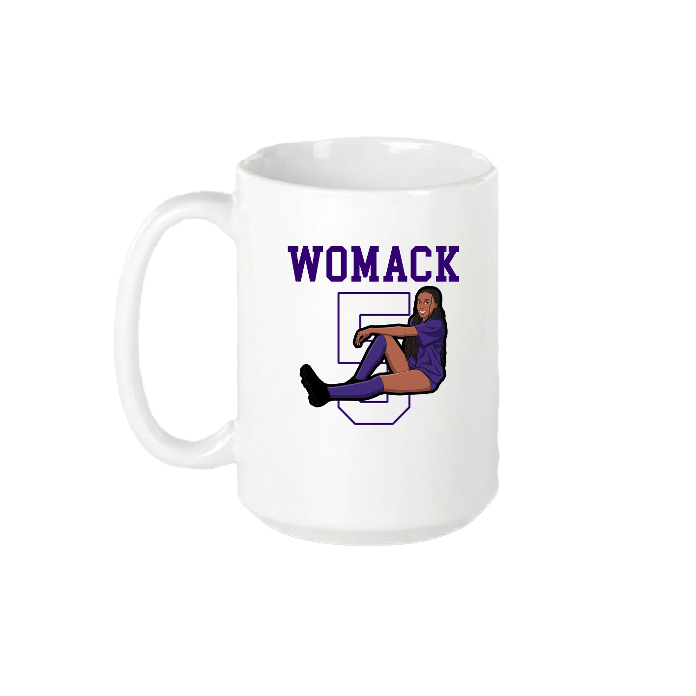 15oz Coffee Mug — Shirsey in White