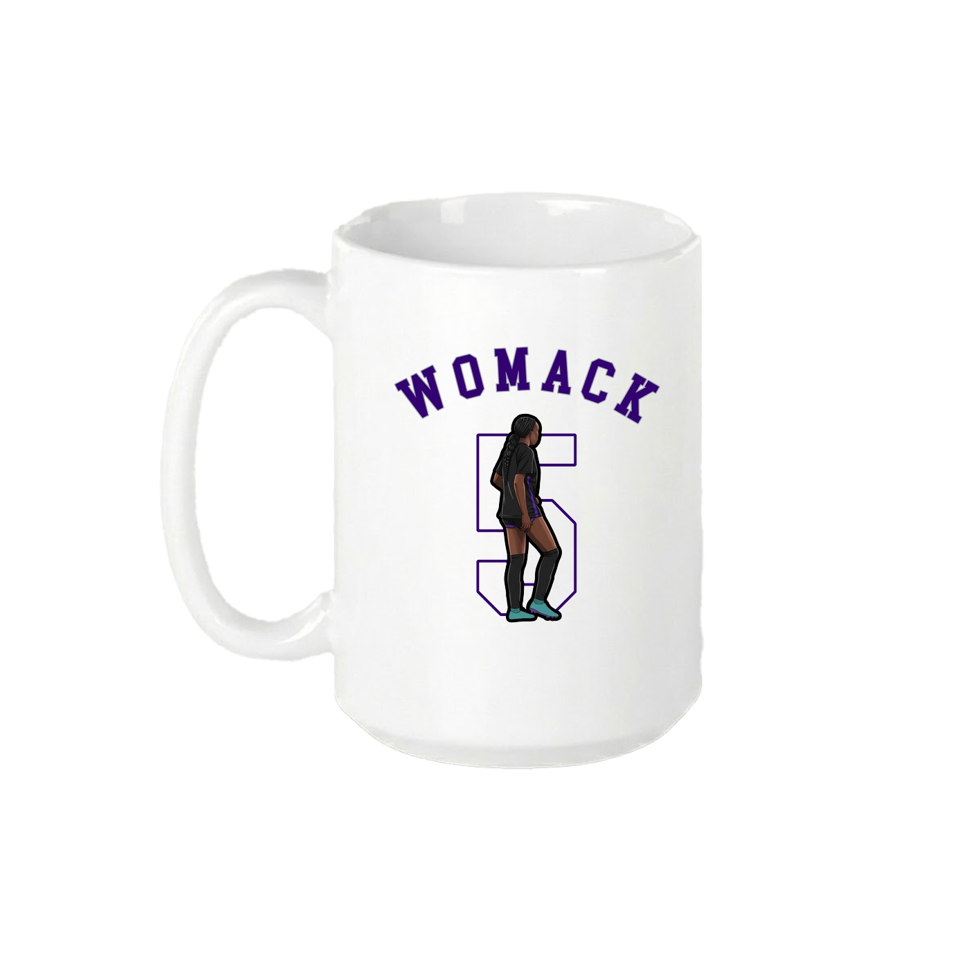 15oz Coffee Mug — Shirsey Arch in White
