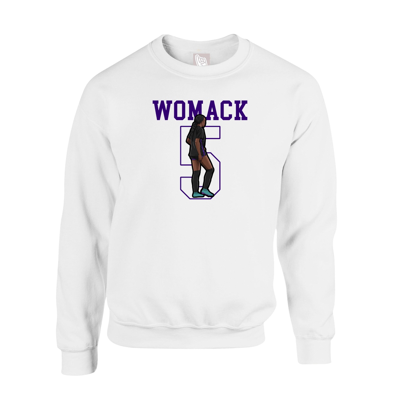 Fleece Crew — Shirsey in White