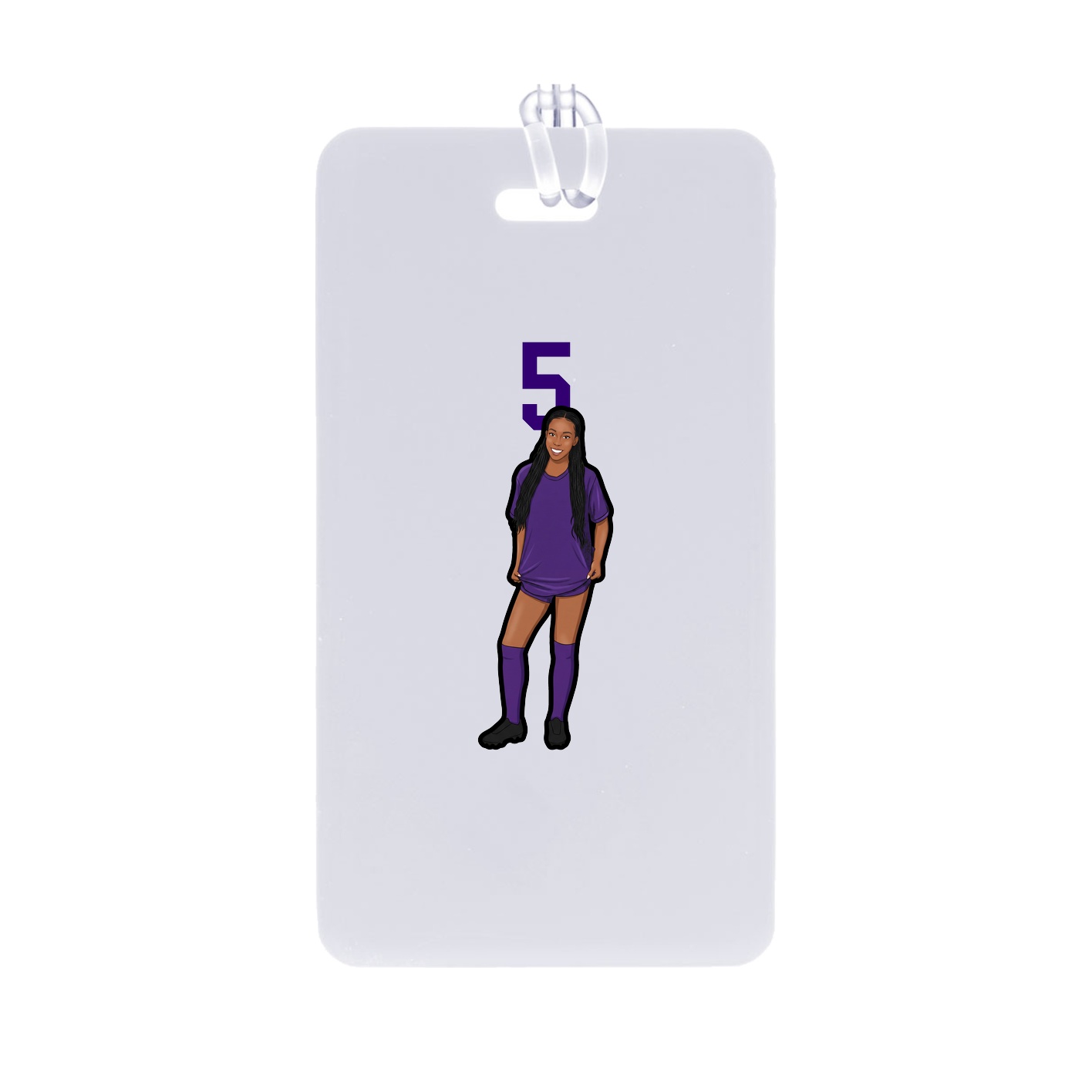 Bag Tag — Number Top in Classic