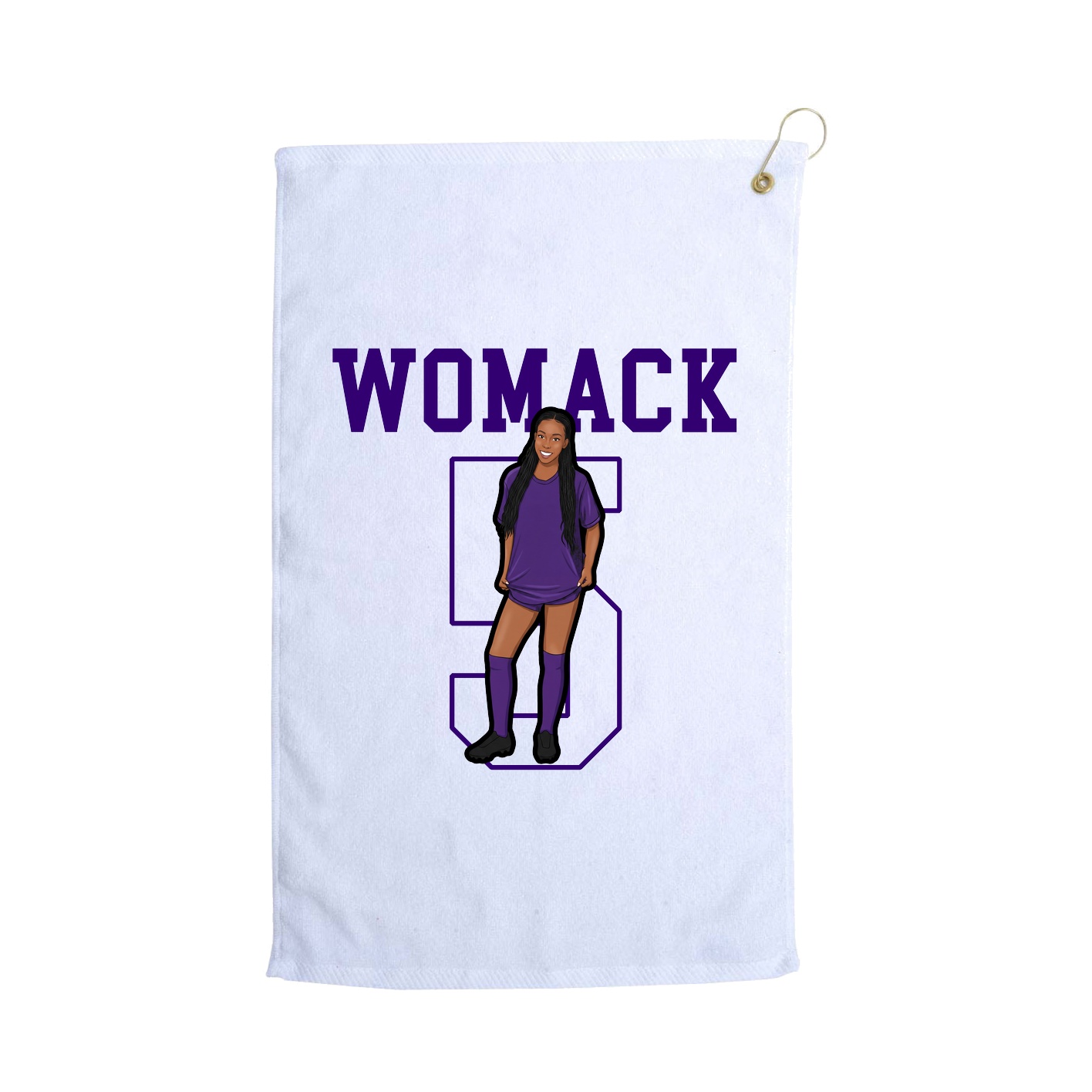 Golf Towel — Shirsey in White