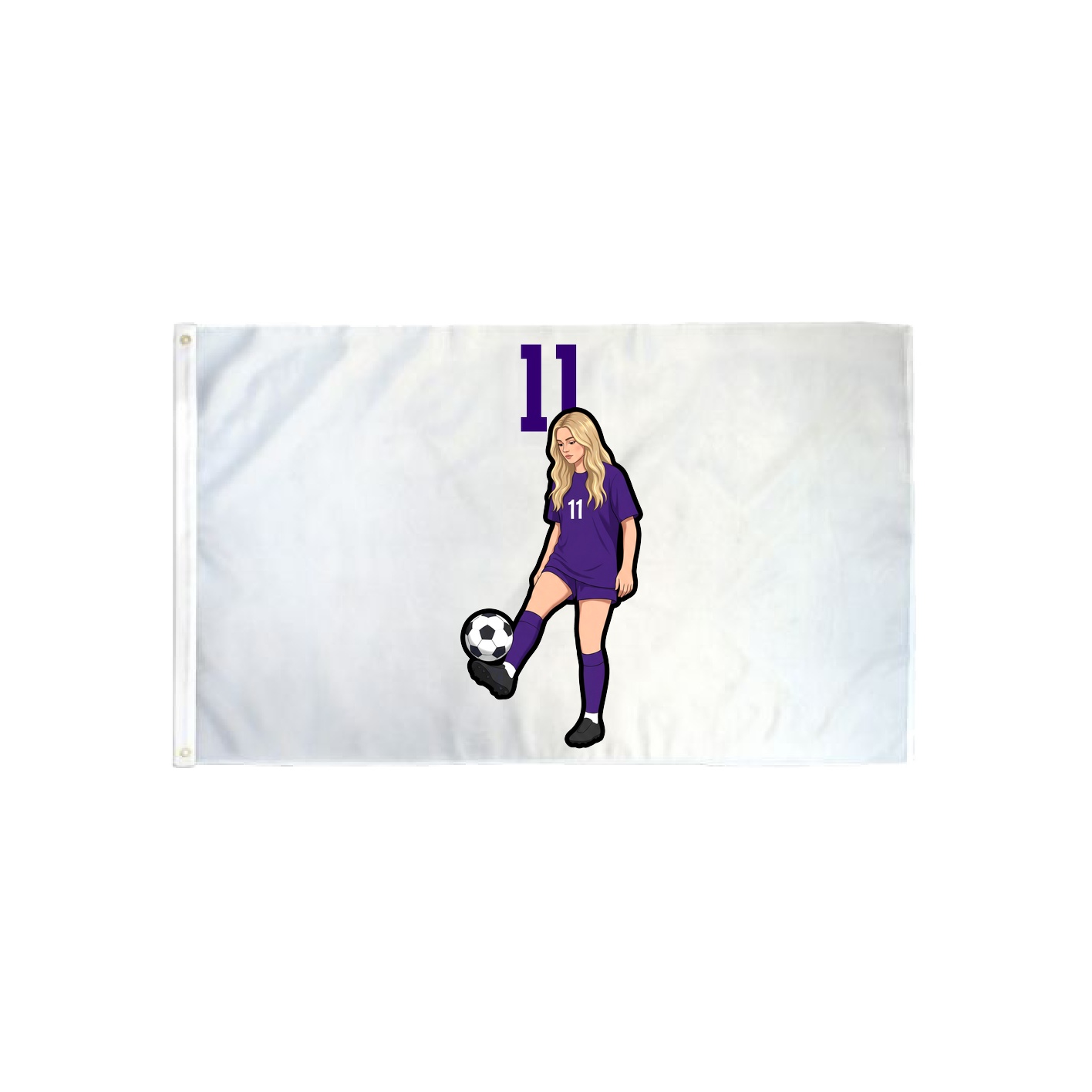 3x5 Flag — Number Top in Classic