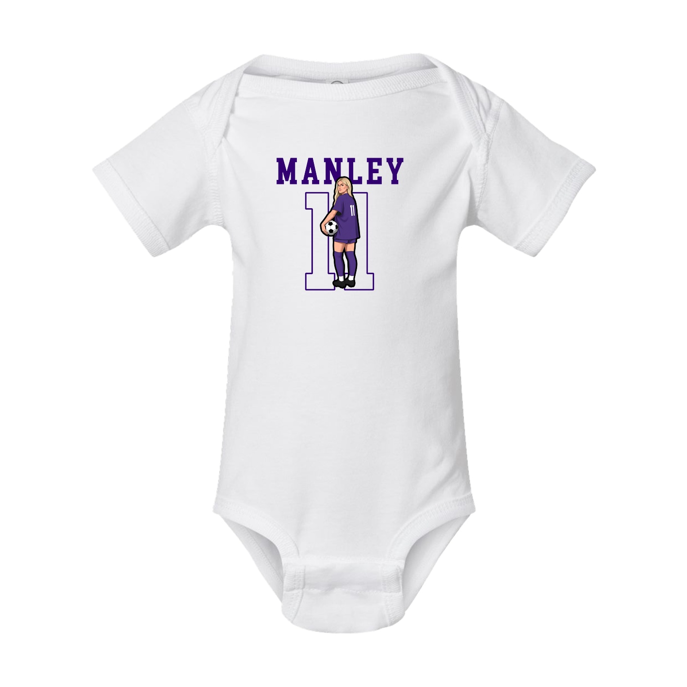 Baby Onesie — Shirsey in White