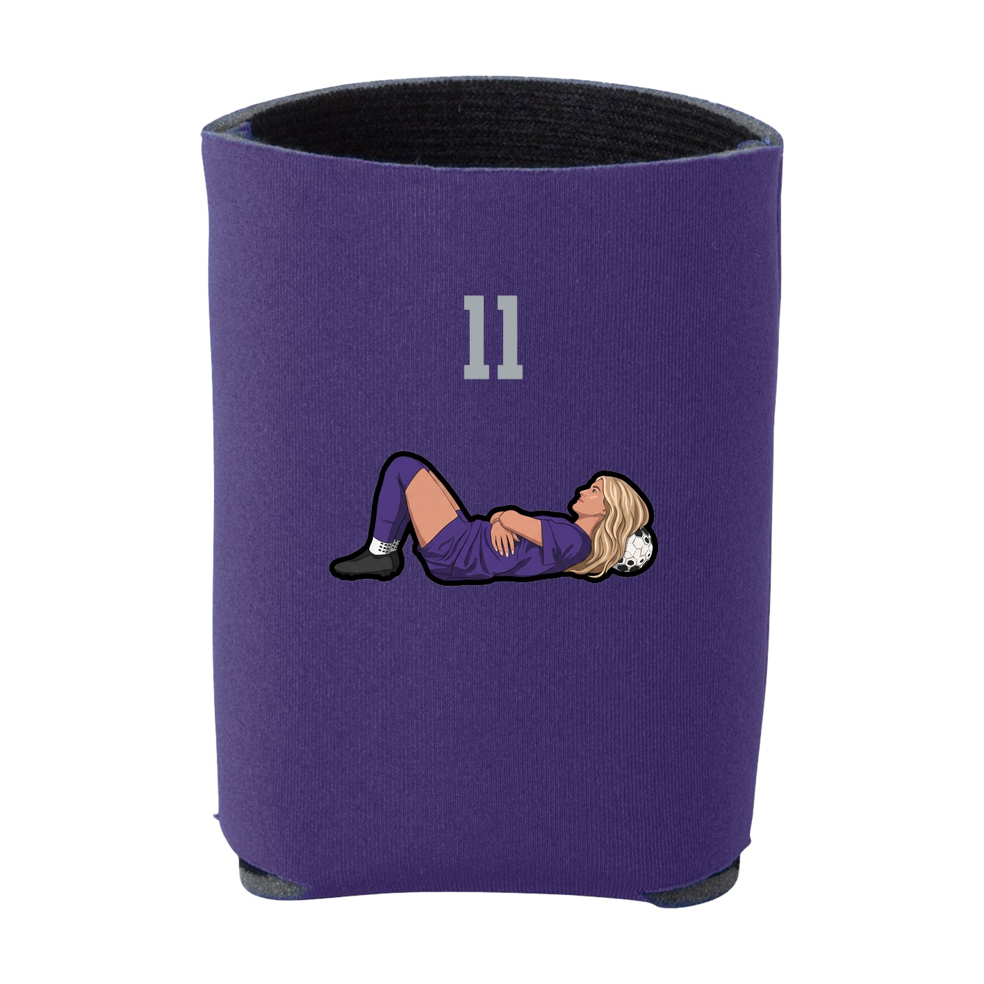Can Holder — Number Top in Purple