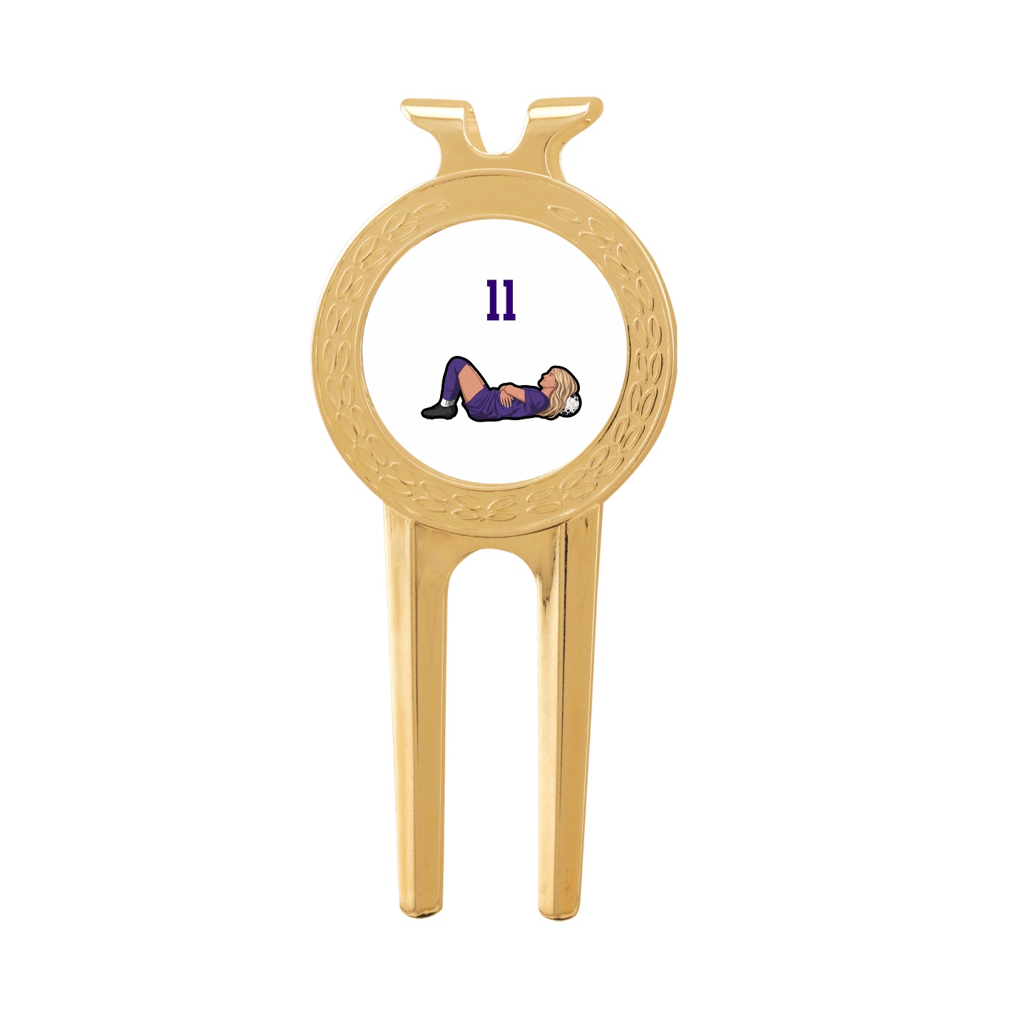 Divot Tool with Ball Marker — Number Top in Classic