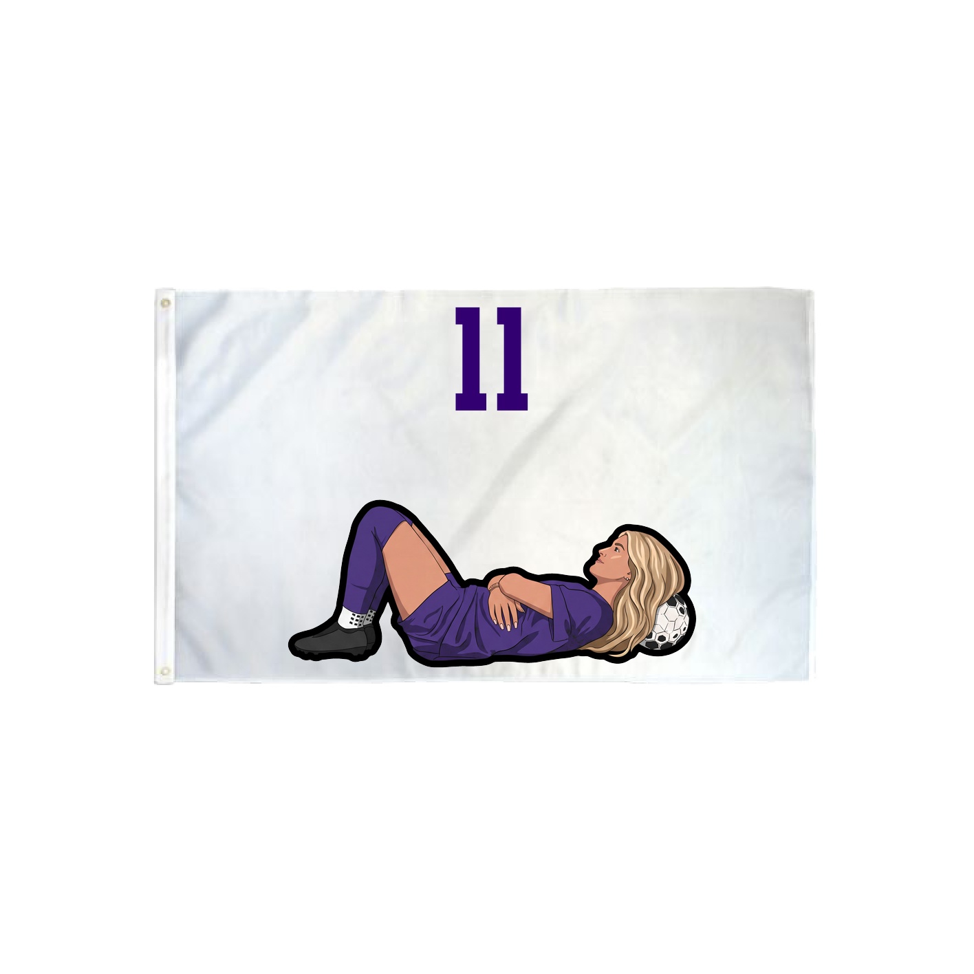 3x5 Flag — Number Top in Classic