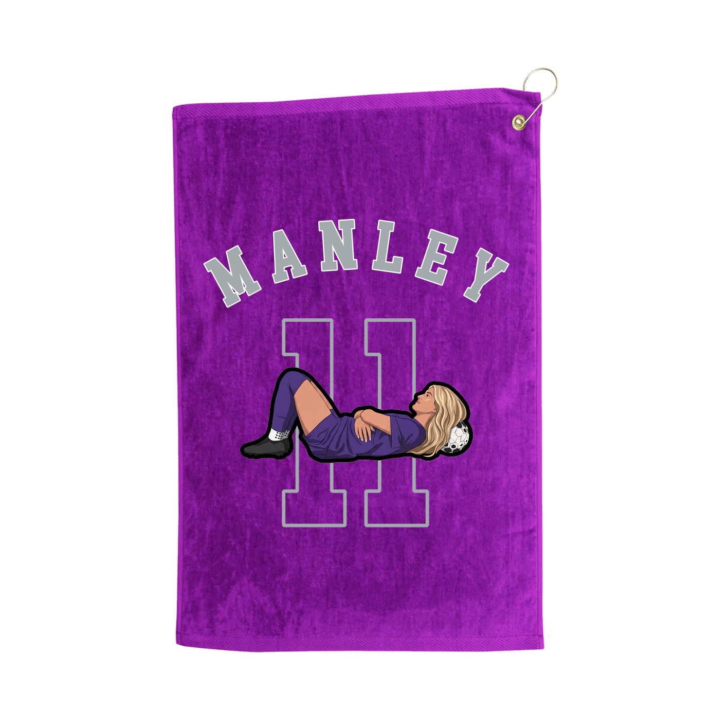 Golf Towel — Shirsey Arch in Purple