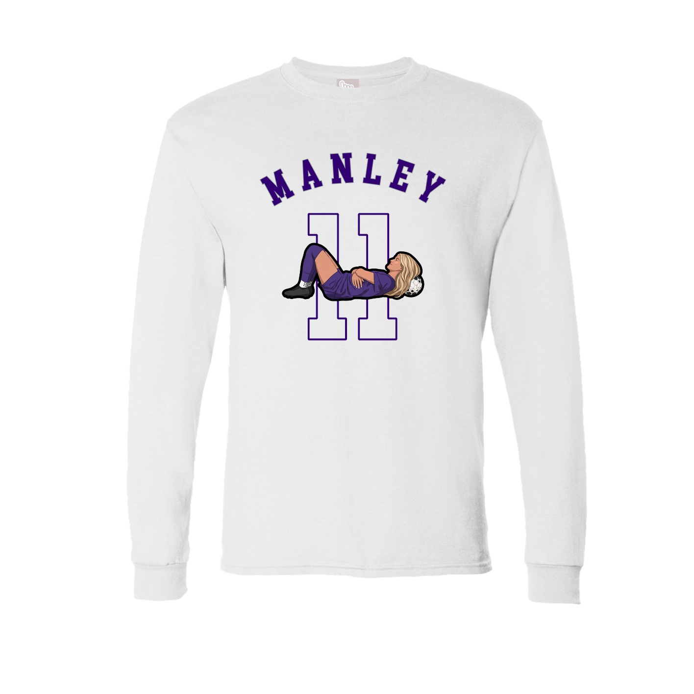 Long Sleeve Tee — Shirsey Arch in White