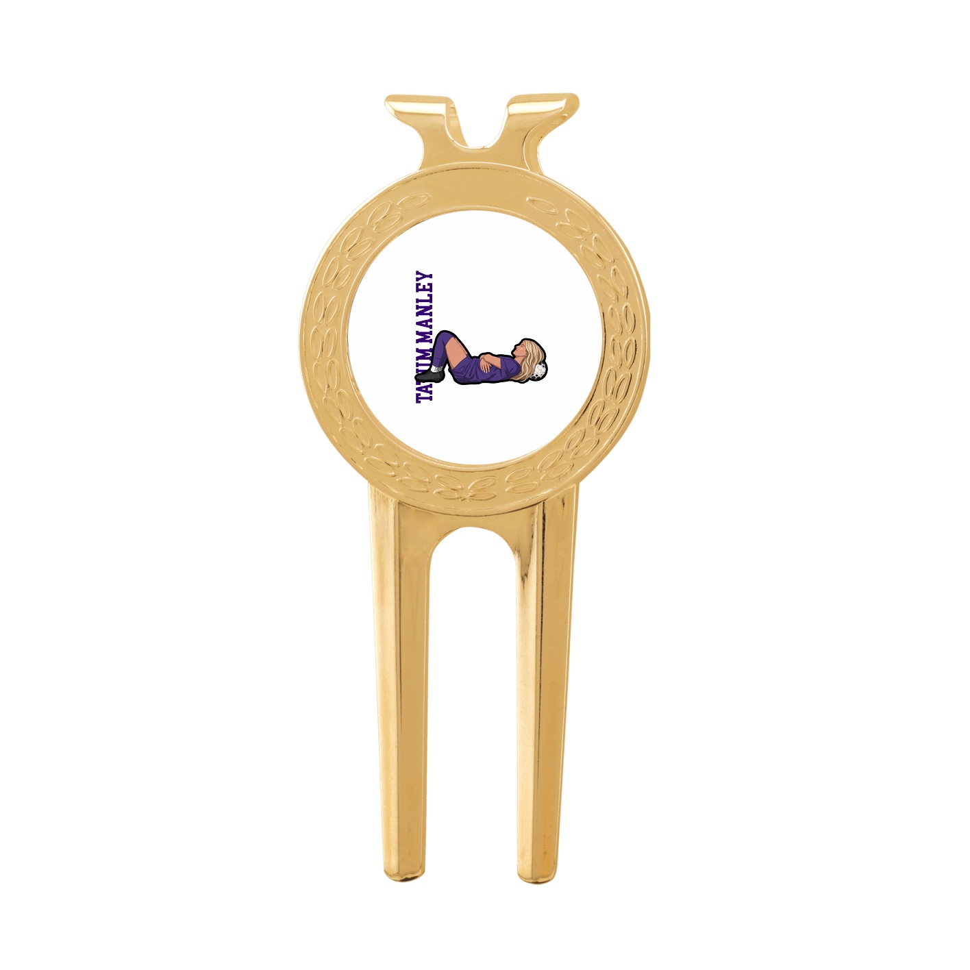 Divot Tool with Ball Marker — Name Vertical in Classic