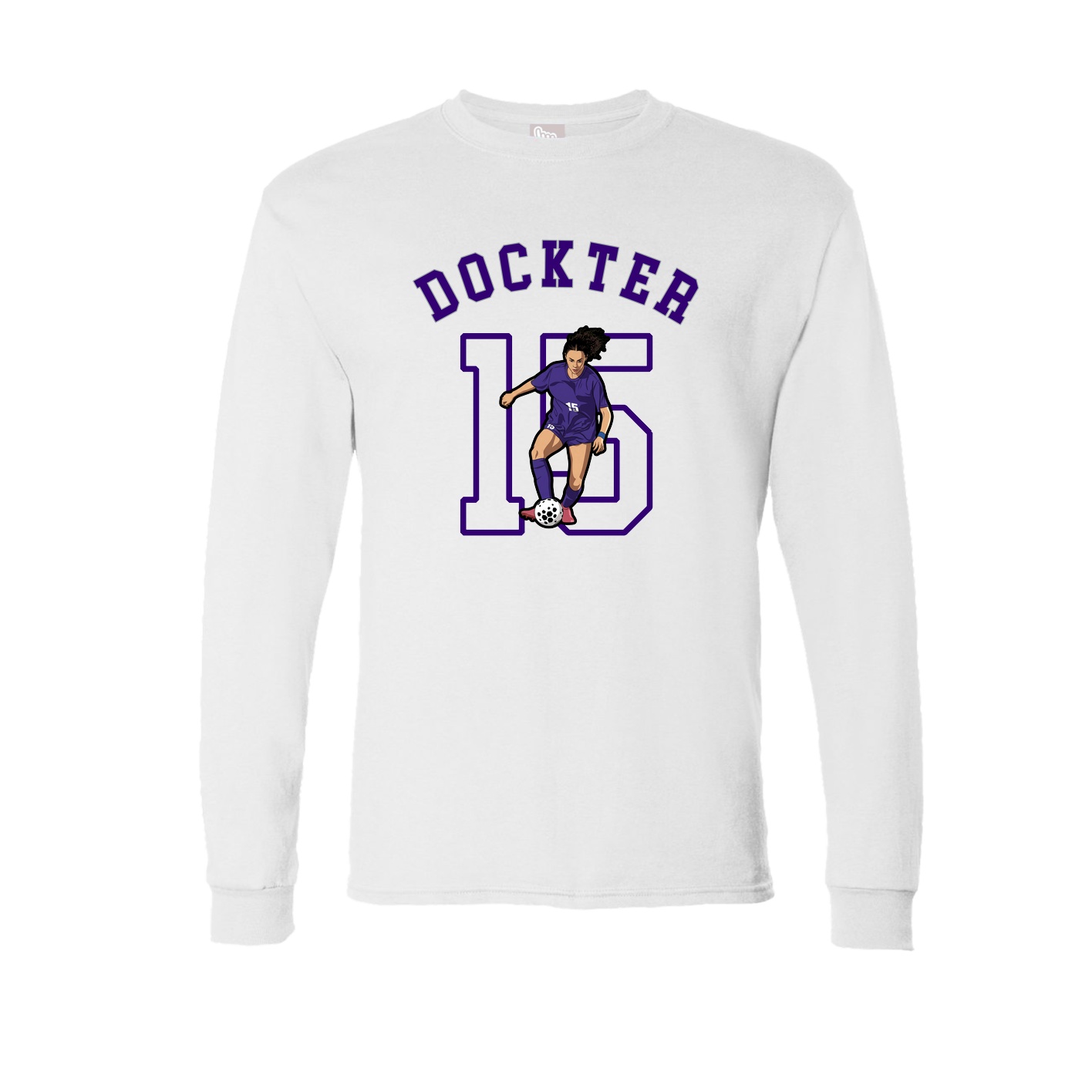 Long Sleeve Tee — Shirsey Arch in White