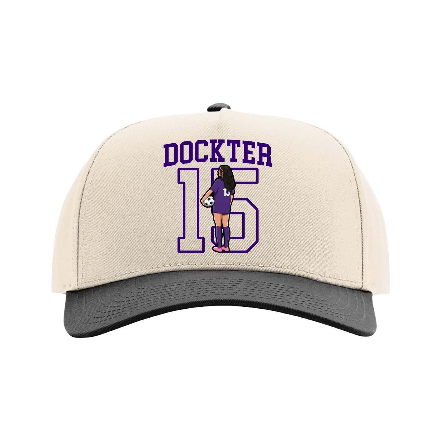 Full Fabric Five-Panel Champ Cap
