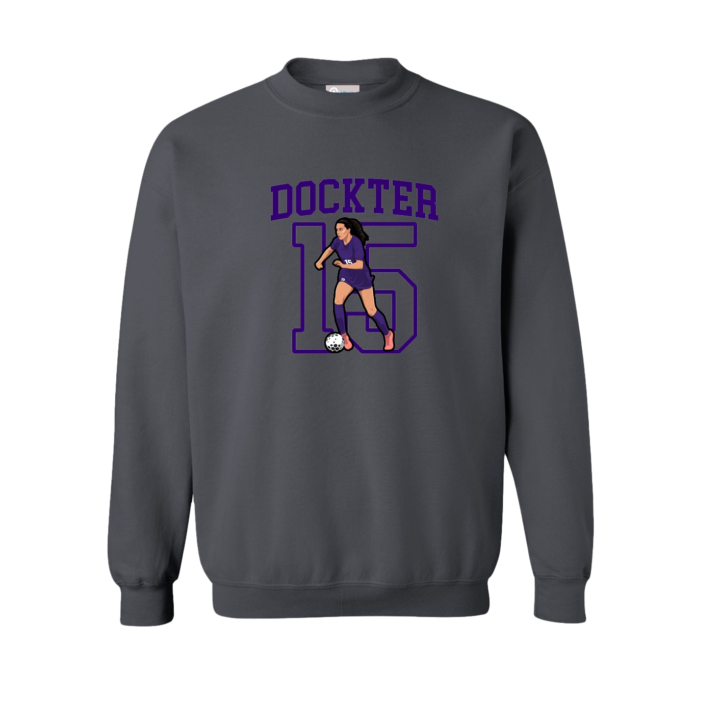 Fleece Crew — Shirsey in Grey