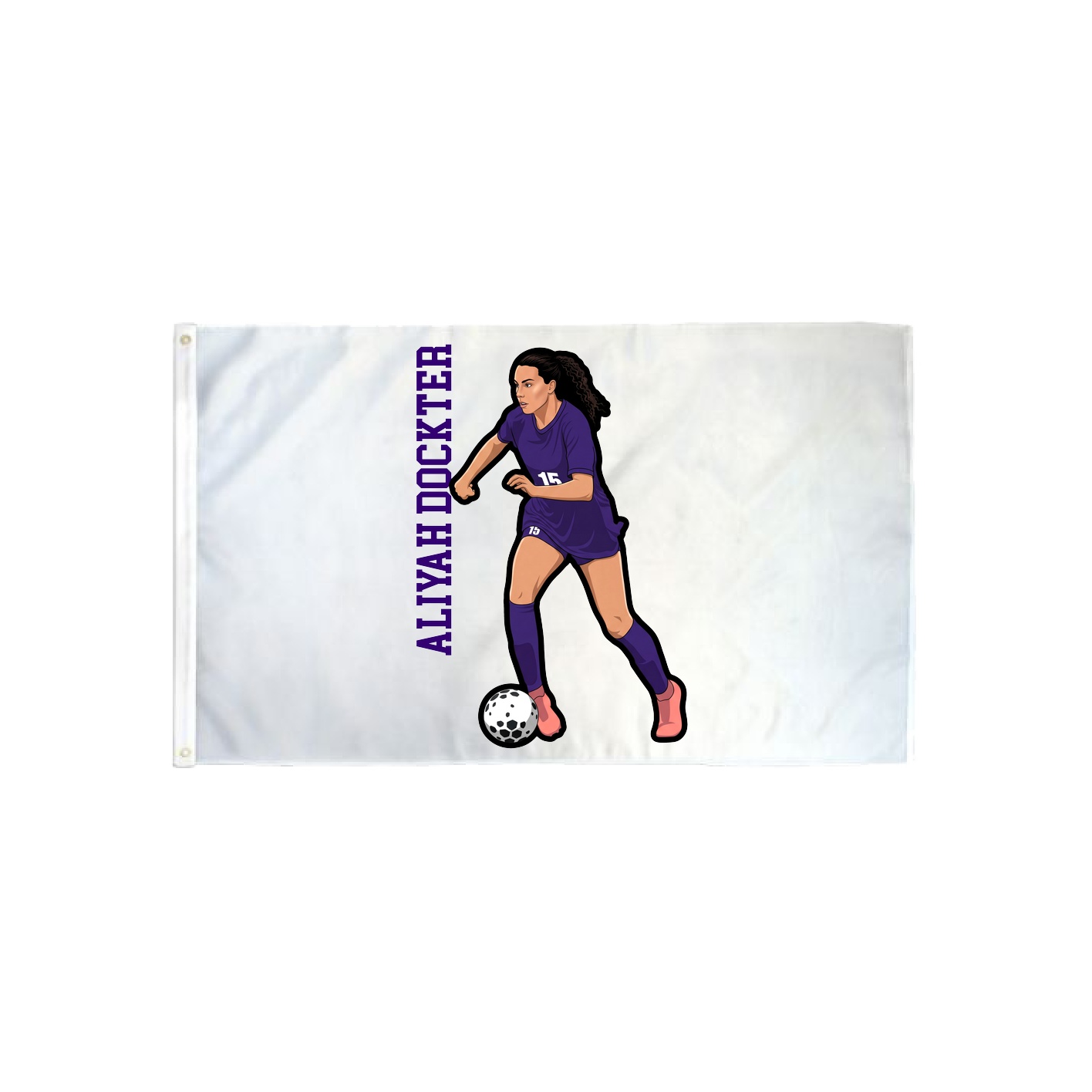 3x5 Flag — Name Vertical in Classic
