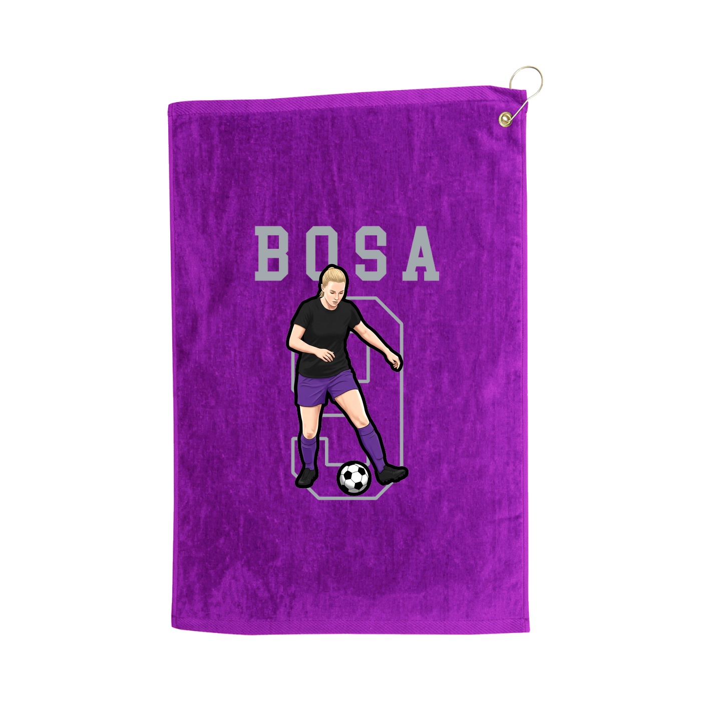 Golf Towel — Shirsey in Purple