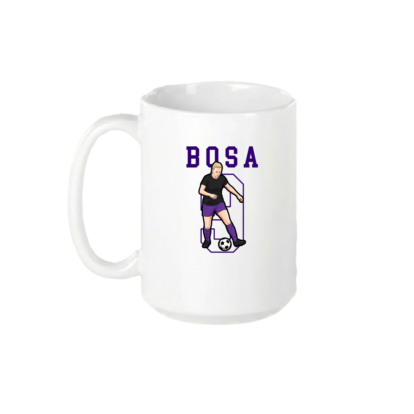 15oz Coffee Mug — Shirsey in White