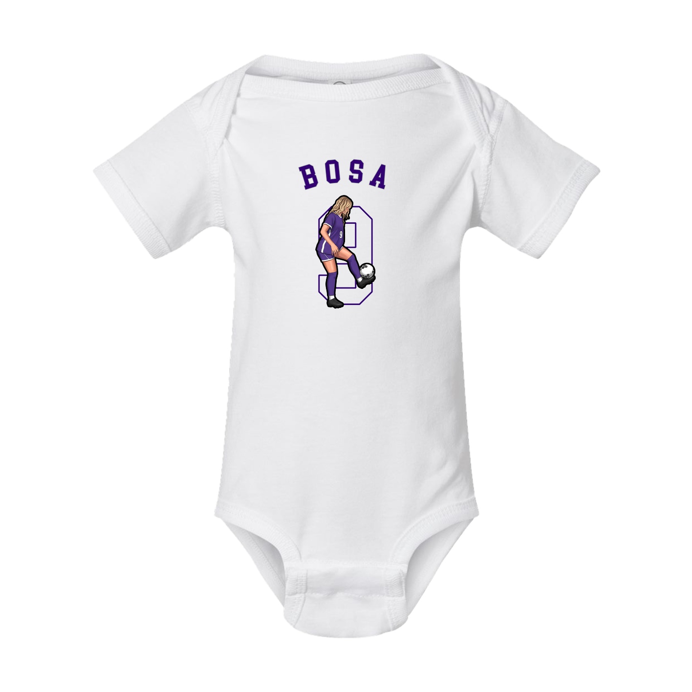 Baby Onesie — Shirsey Arch in White