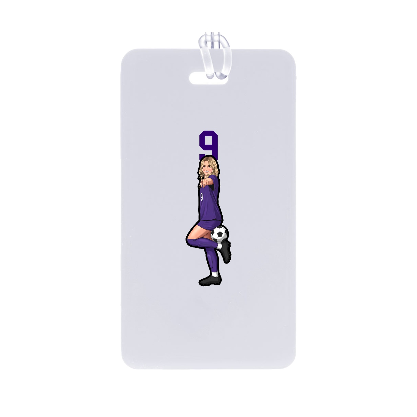 Bag Tag — Number Top in Classic