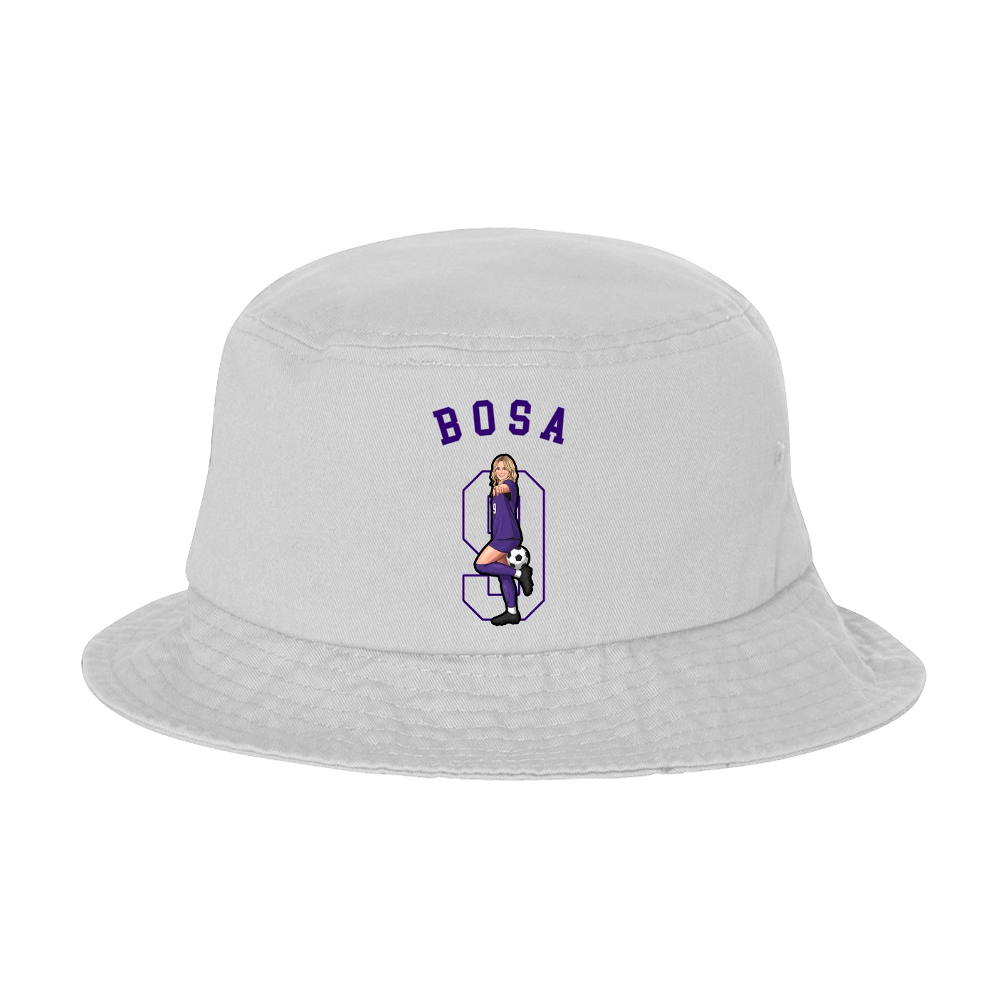 Bucket Cap — Shirsey Arch in White