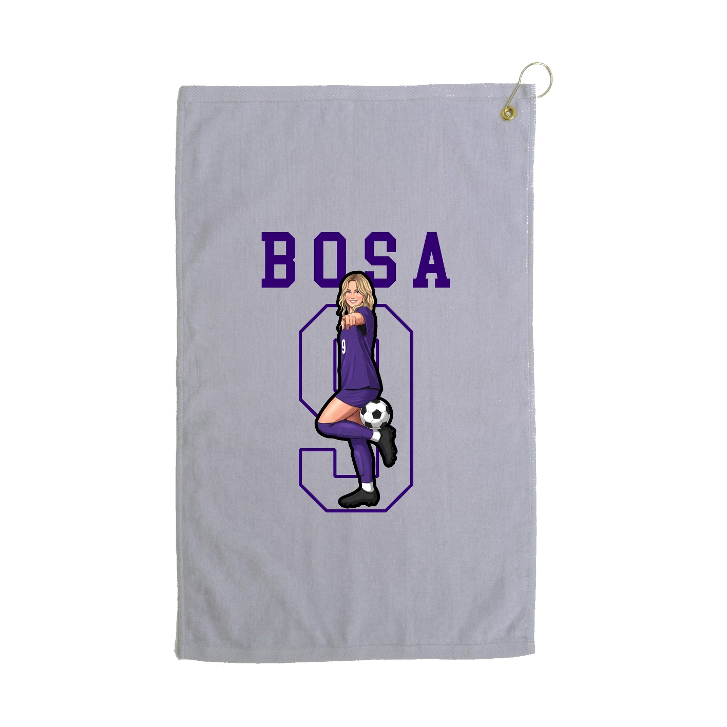 Golf Towel — Shirsey in Grey