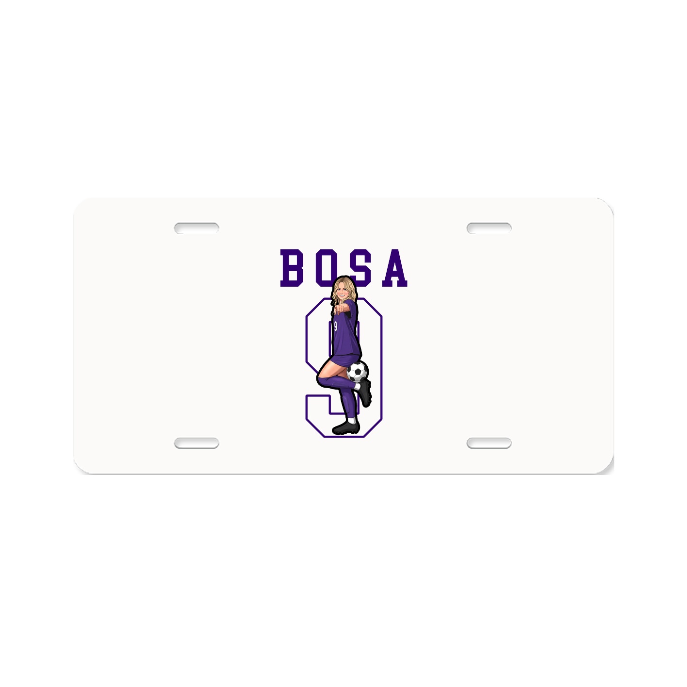 License Plate — Shirsey in Classic