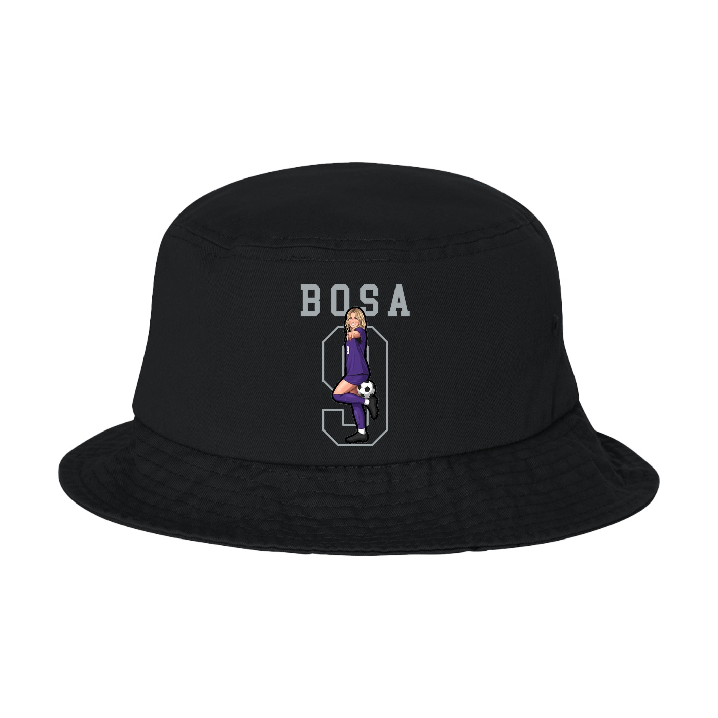 Bucket Cap — Shirsey in Black