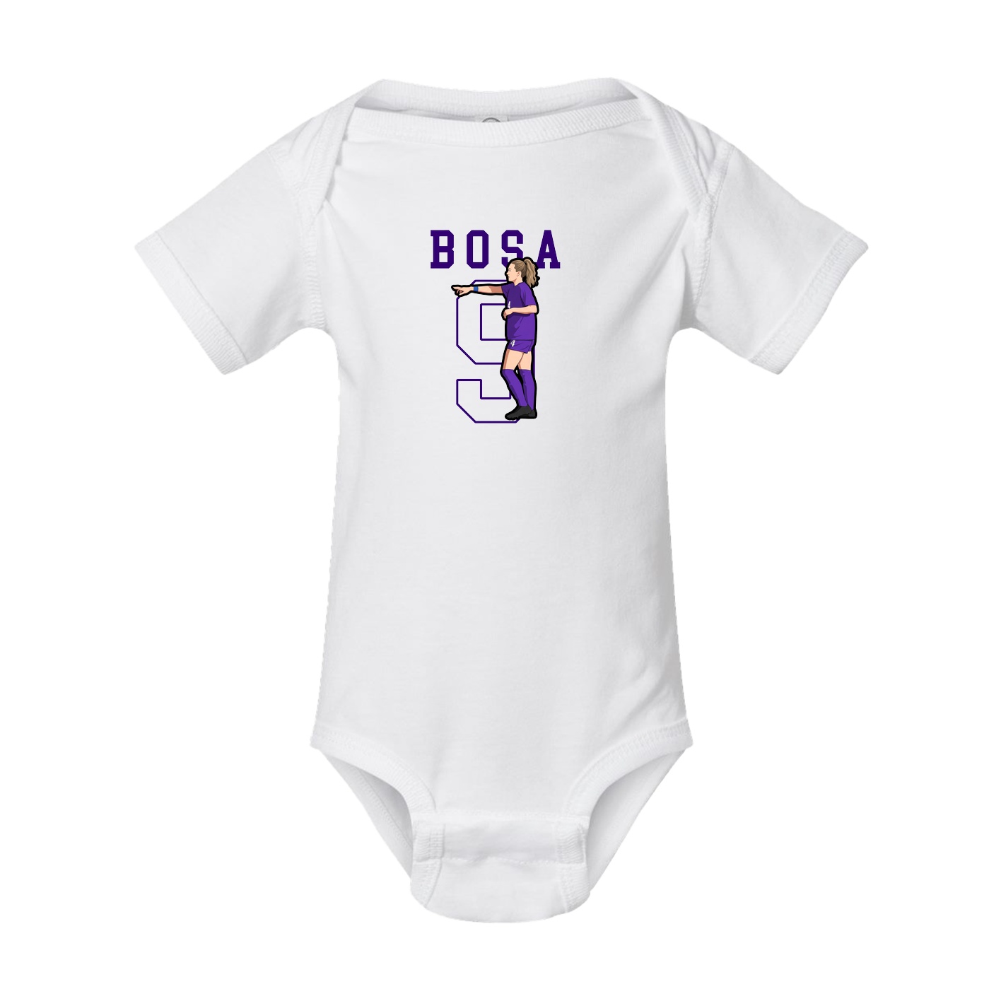 Baby Onesie — Shirsey in White