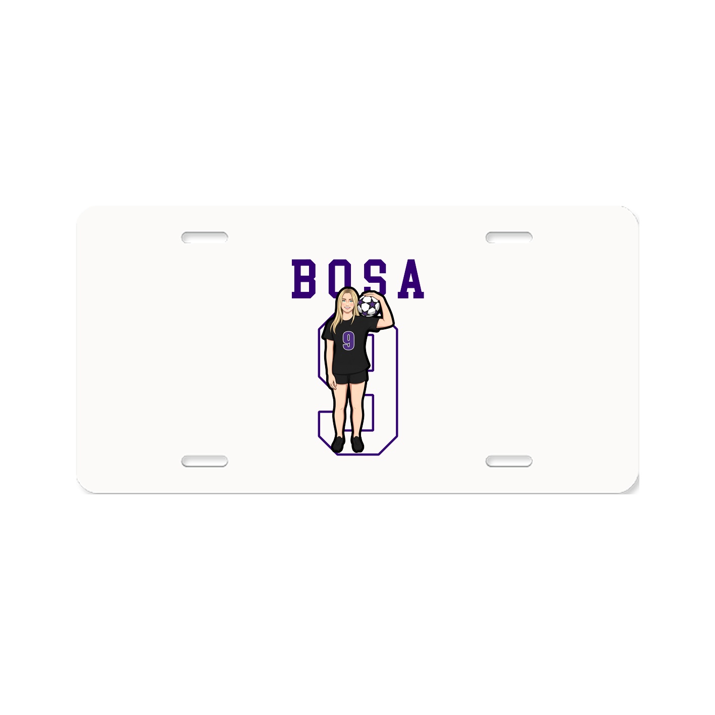 License Plate — Shirsey in Classic