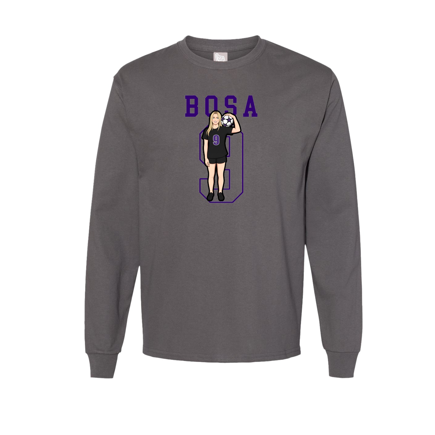Long Sleeve Tee — Shirsey in Grey