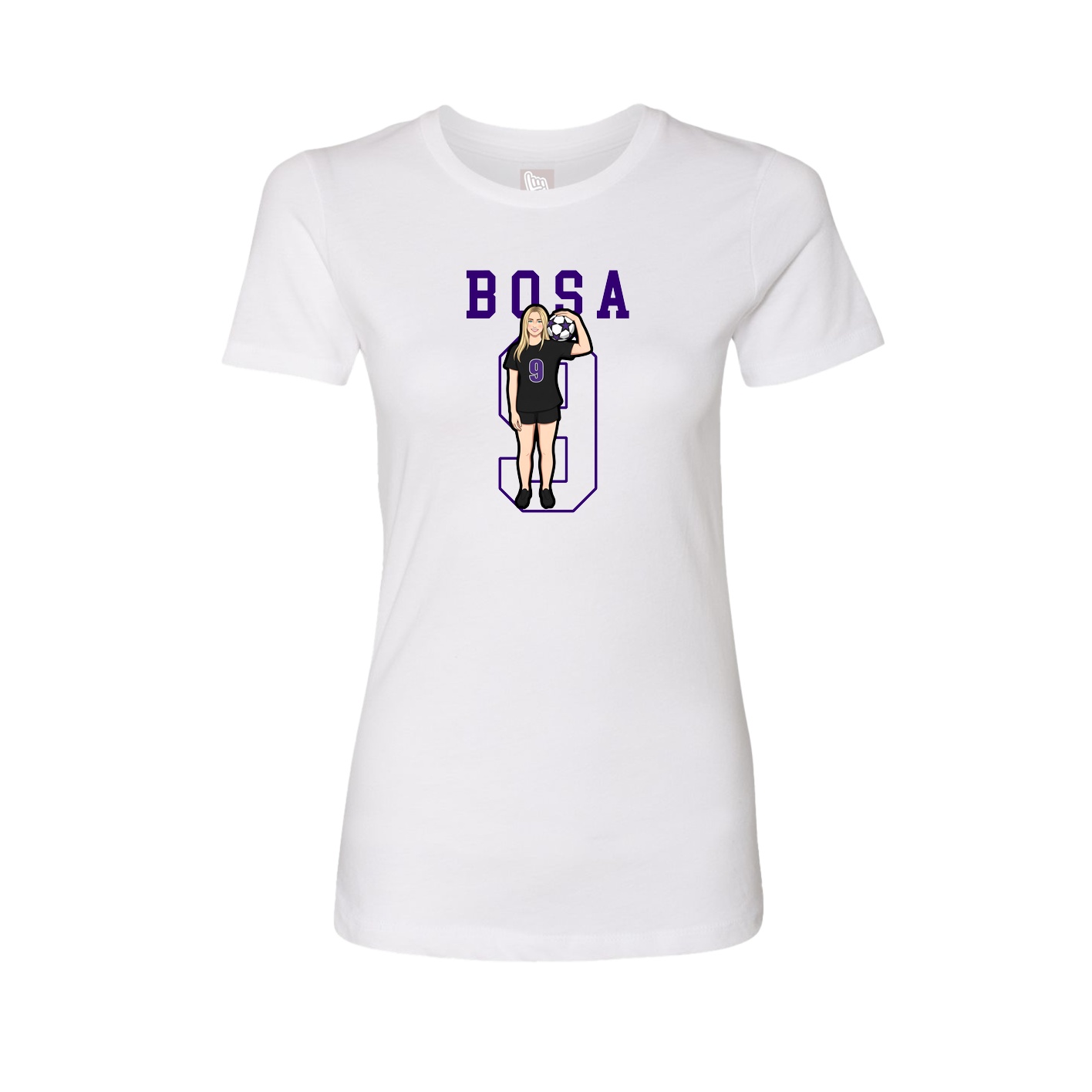 Fitted Women's Tee — Shirsey in White