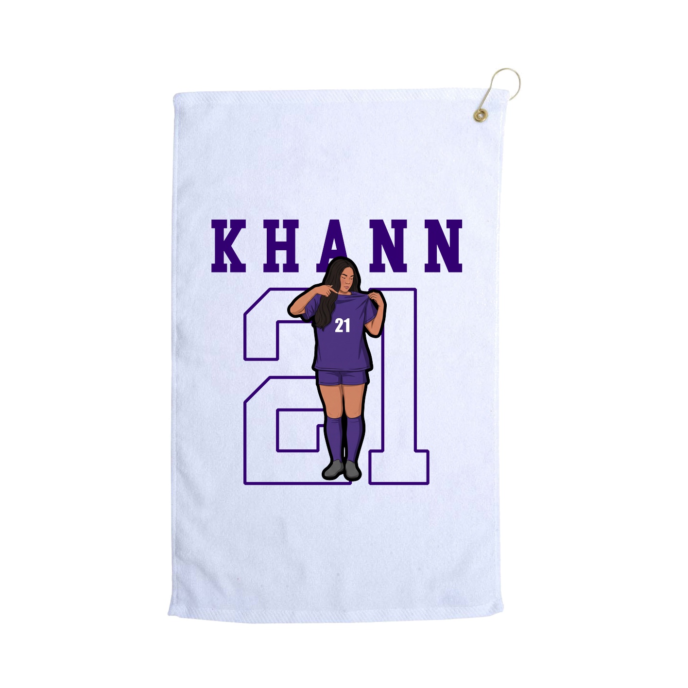 Terry Velour Golf Towel