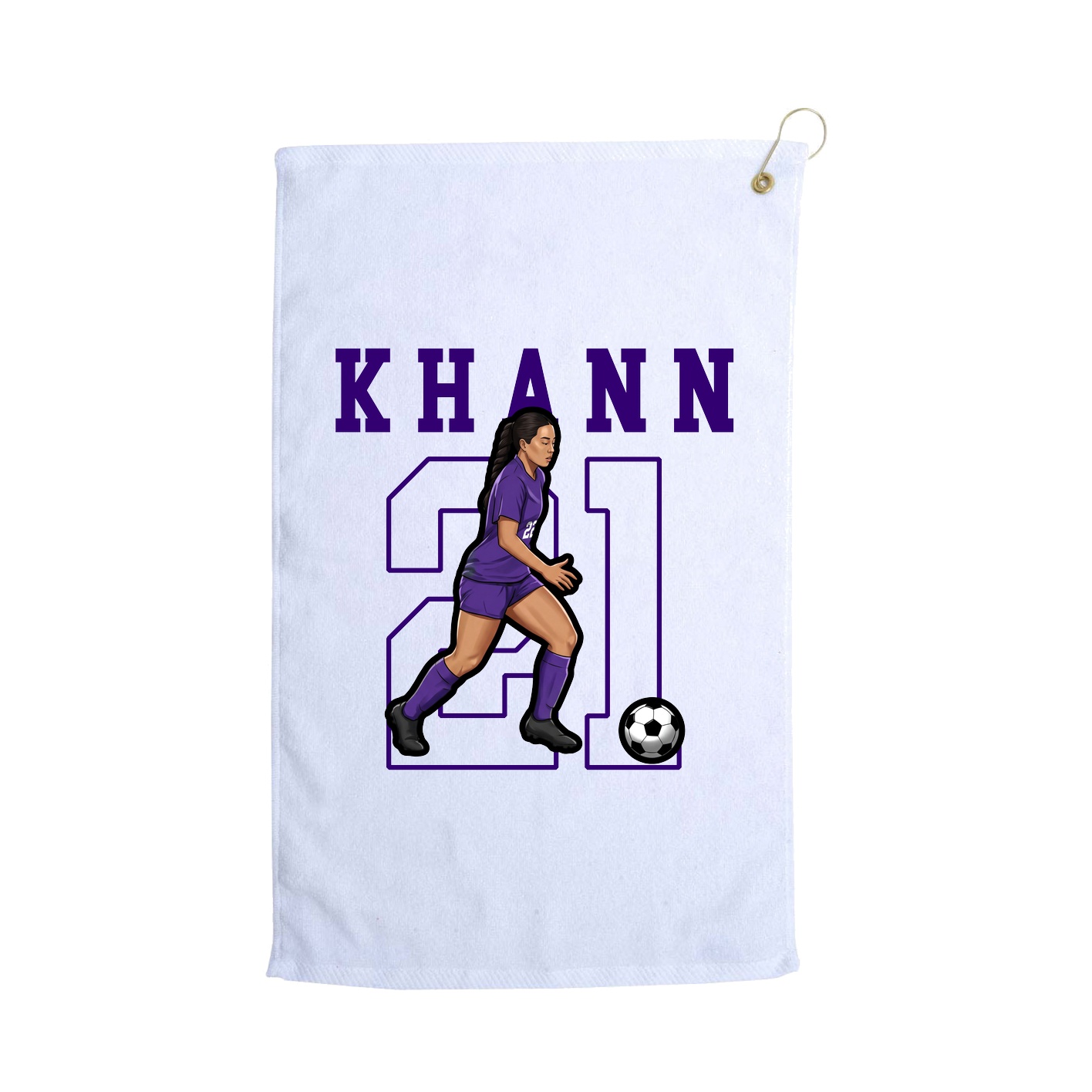Golf Towel — Shirsey in White
