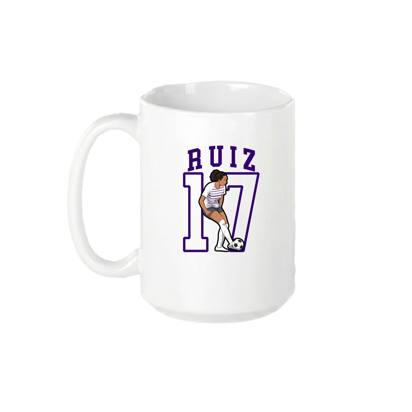 15oz Coffee Mug — Shirsey in White
