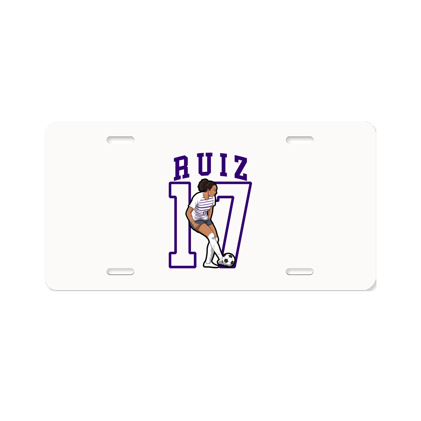 Aluminum License Plate