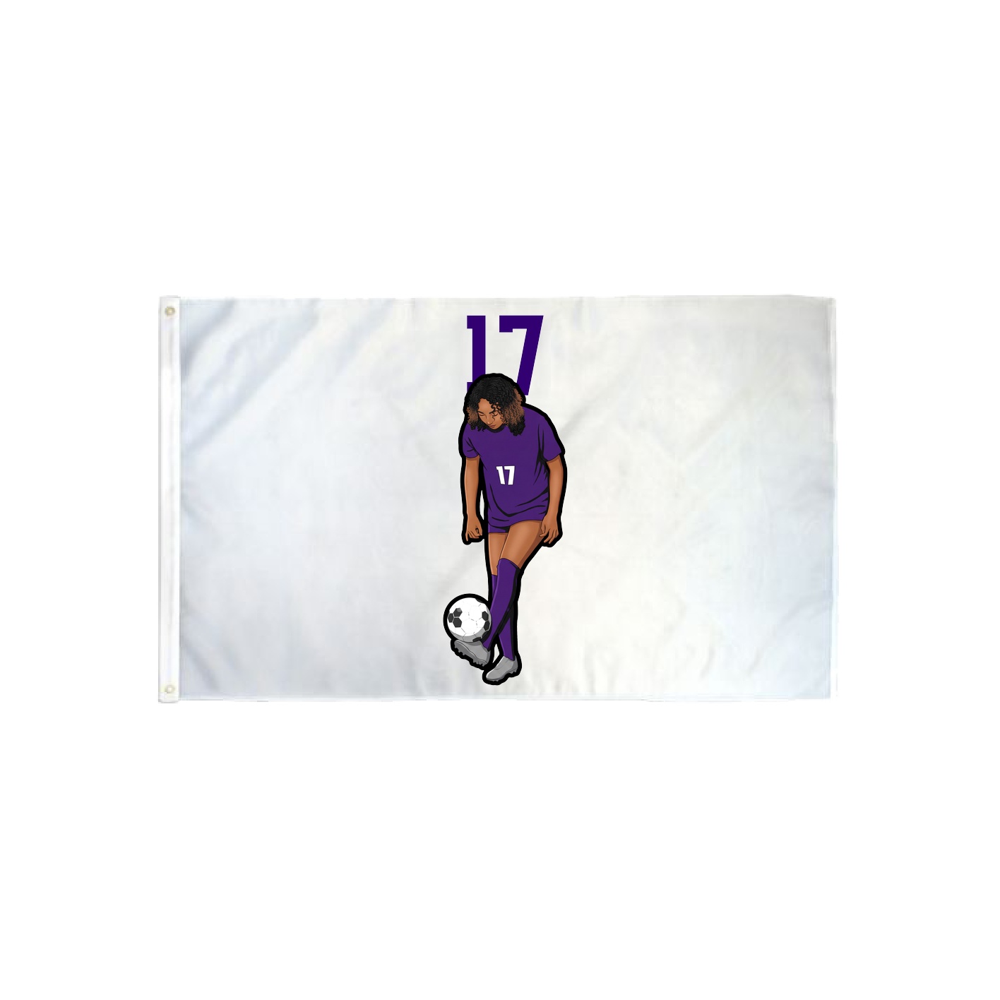 3x5 Flag — Number Top in Classic