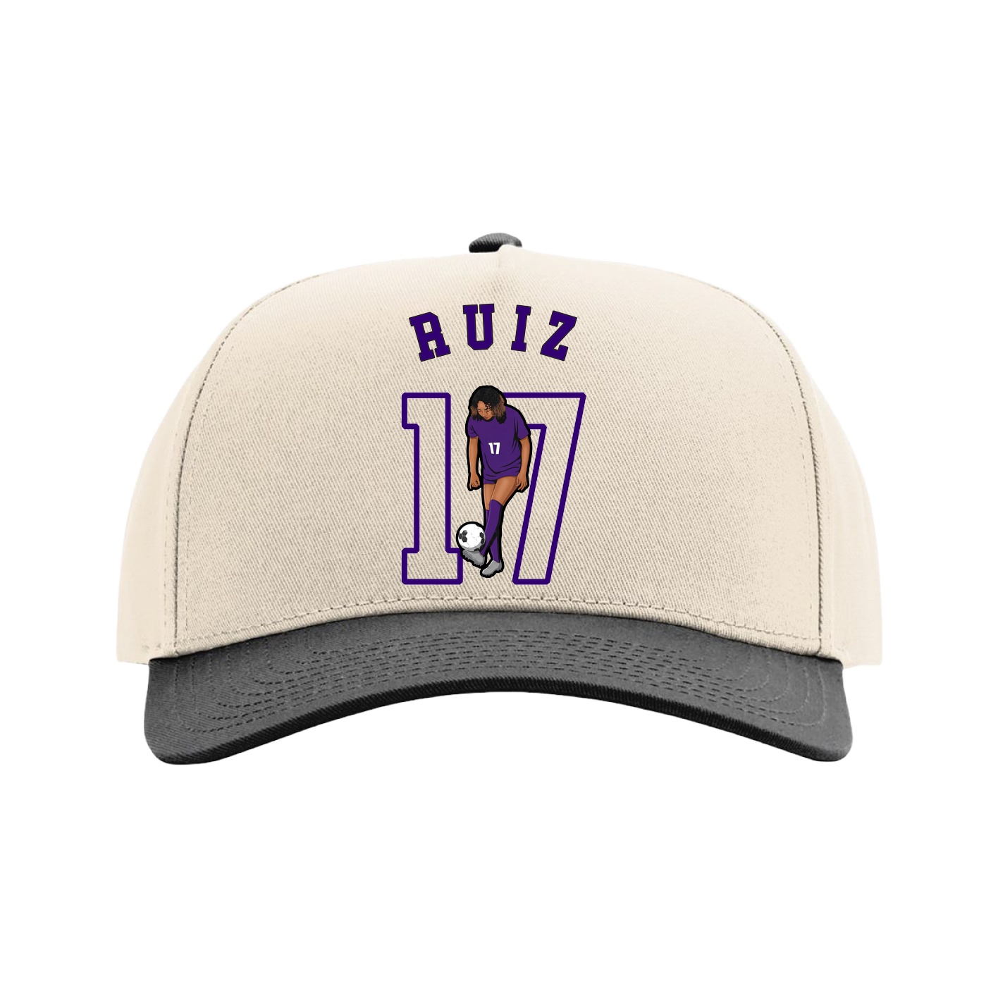 Full Fabric Five-Panel Champ Cap