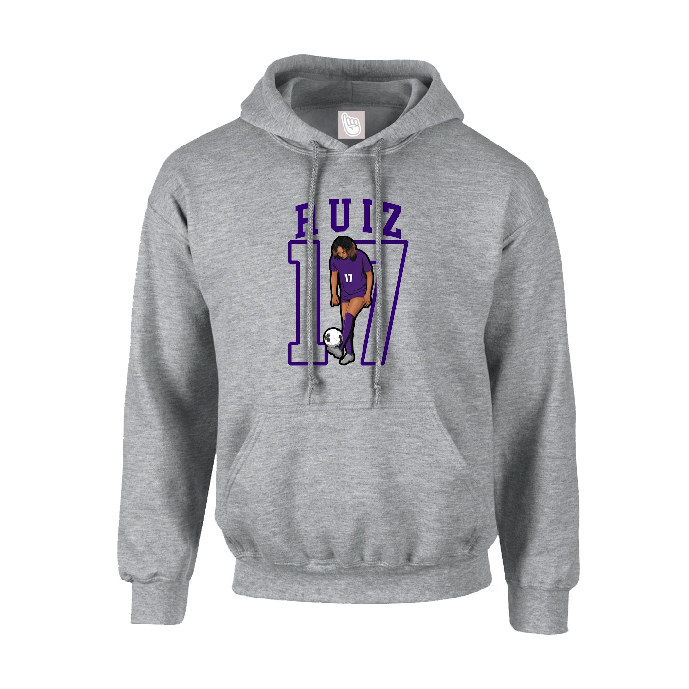 Youth Hoodie — Shirsey in Grey
