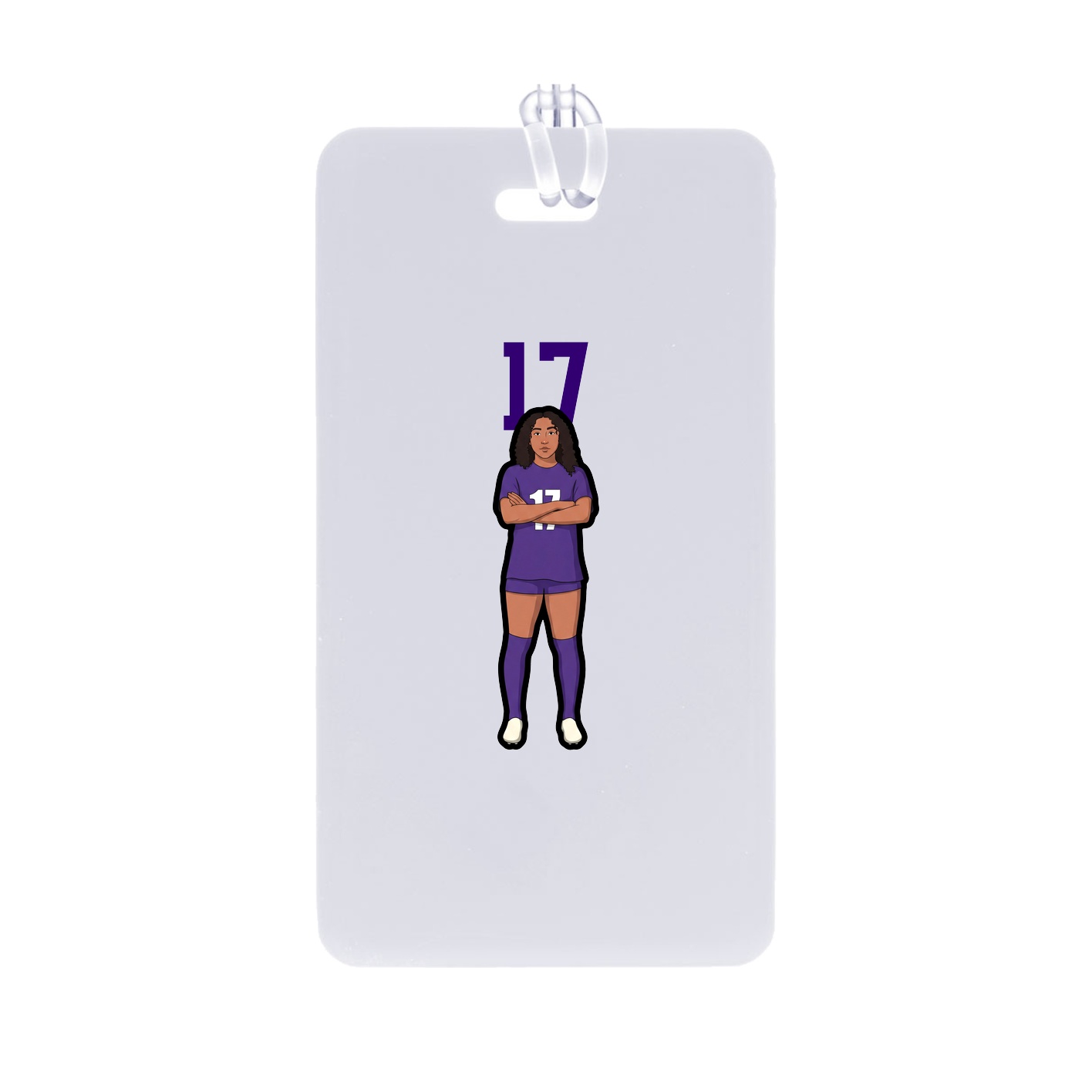 Bag Tag — Number Top in Classic