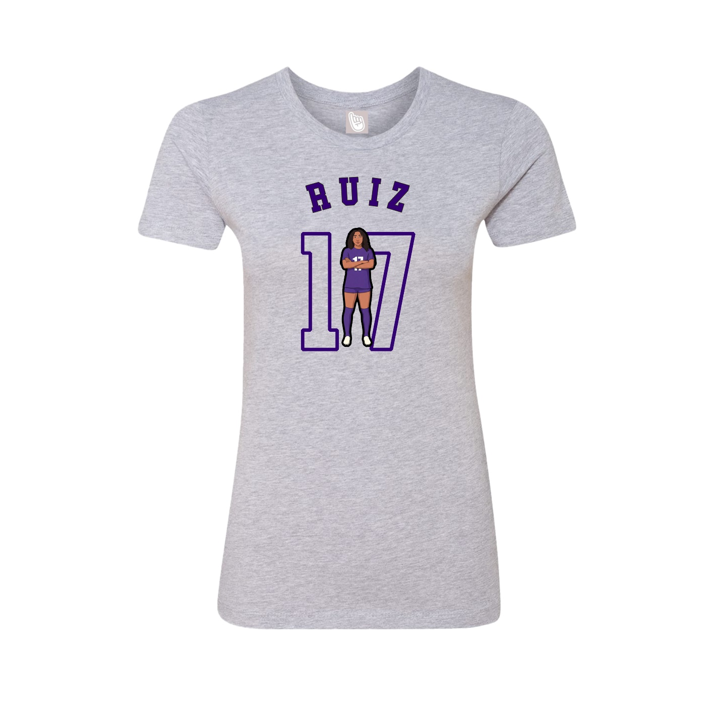 Womens Tee — Shirsey Arch in Grey