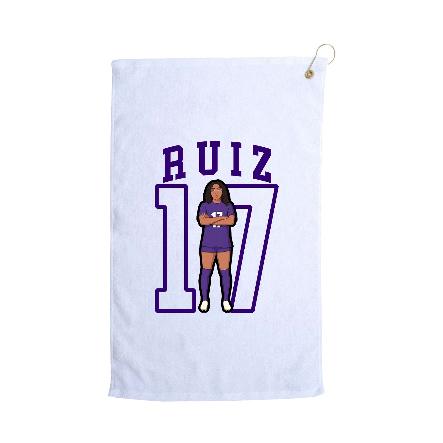 Golf Towel — Shirsey in White