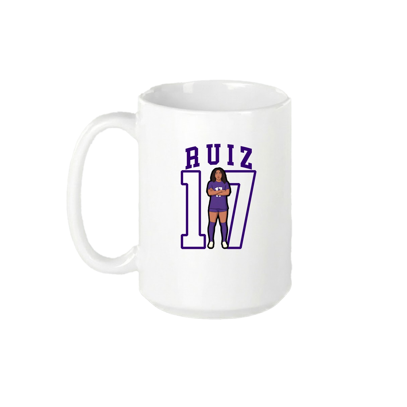 15oz Coffee Mug — Shirsey in White